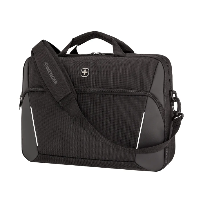Wenger XE Compact Brief 16" Laptop-Aktentasche, schwarz