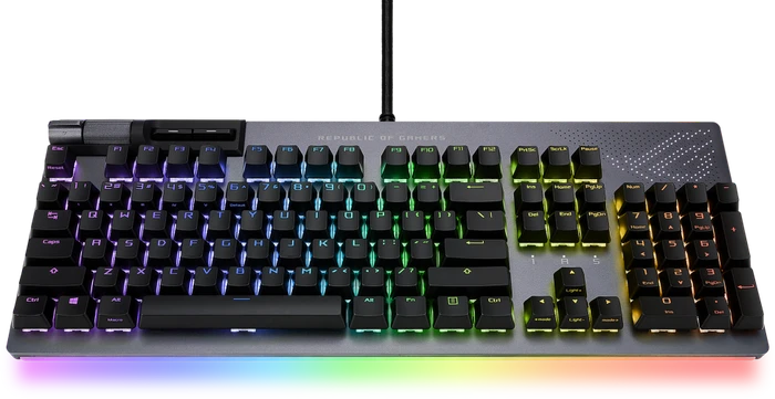 ASUS ROG Strix Flare II Animate, PBT, ROG NX RED, USB, DE