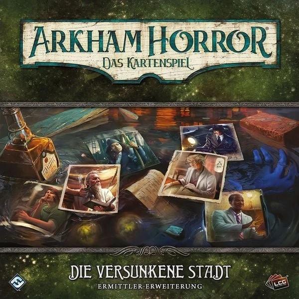 Arkham Horror Das Kartenspiel - Die Versunkene Stadt (Ermittler-Erweiterung)