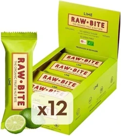 Raw Bite Protein Lime 600g (12x50g)