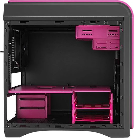 AeroCool DS Cube Pink Window Edition, Acrylfenster