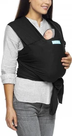 Moby Wrap Classic Cotton Babytragetuch black, 550cm