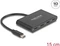 DeLOCK USB-Hub, 4x USB-C 3.1, USB-C 3.1 [Stecker] Vorschaubild
