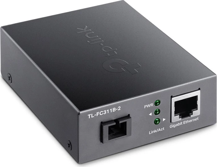 TP-Link Gigabit WDM Media Converter, RJ-45, SC-Simplex SM 2km