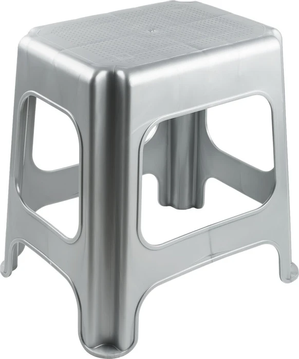 Keeeper Tritthocker Maxi light silver