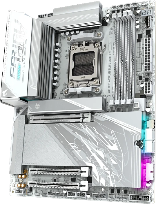 GIGABYTE X870E AORUS Elite X3D ICE (AMD AM5)