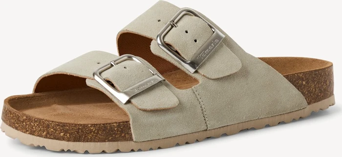 Tamaris Leder Pantolette sage (Damen)