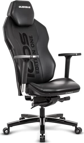 Quersus Icos Gamingstuhl, schwarz