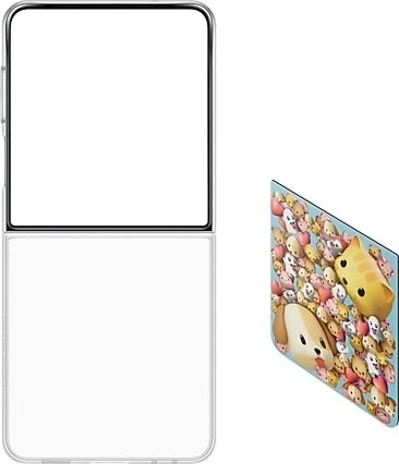 Samsung Flipsuit Case für Galaxy Z Flip7 transparent