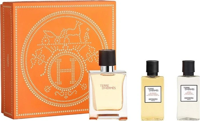 Hermès Terre d'Hermès EdT 50ml + Duschgel 40ml + Aftershave 40ml Duftset