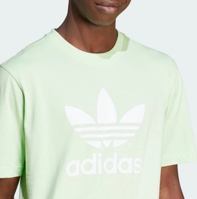 adidas Adicolor Trefoil T-Shirt kurzarm semi green spark (Herren)