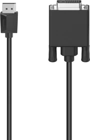 Hama Displayport auf DVI-D Kabel schwarz 1.5m