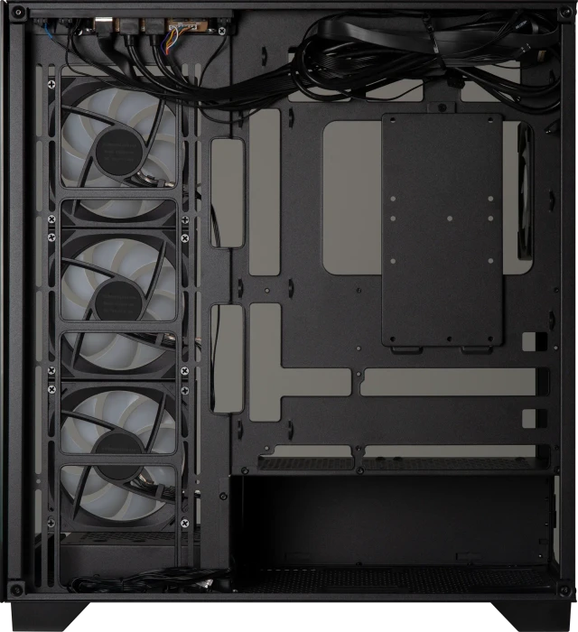 BitFenix CETO Premium Volcano version, Glasfenster