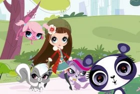 Schmidt Spiele Littlest Pet Shop Spaziergang im Park