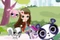 Schmidt Spiele Littlest Pet Shop Spaziergang im Park Vorschaubild