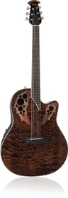 Ovation Elite Plus Celebrity Super Shallow Tiger Eye