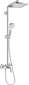 Hansgrohe Crometta E Showerpipe 240 1jet mit Einhebelmischer chrom