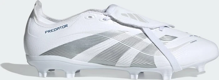 adidas Predator League Fold-Over Tongue MG cloud white/silver metallic/bright royal