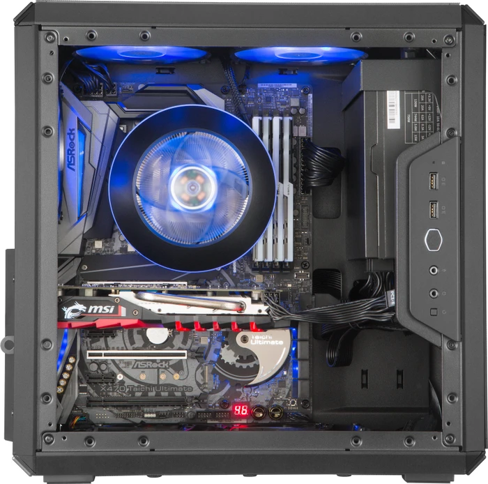 Cooler Master MasterBox Q500L, Acrylfenster