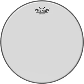 Remo Ambassador Smooth White 15"