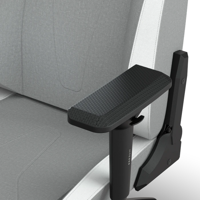 Corsair TC200 Soft Fabric Gamingstuhl, hellgrau/weiß