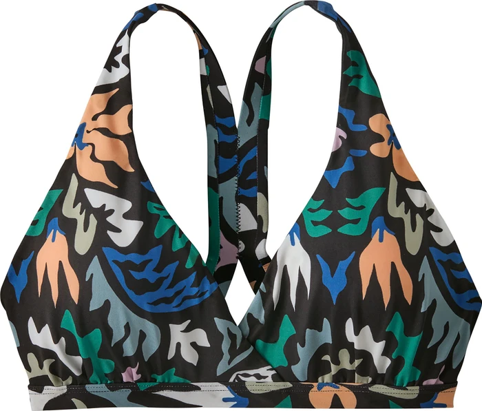 Patagonia Bottom Turn Bikini-Oberteil kaleido: black (Damen)