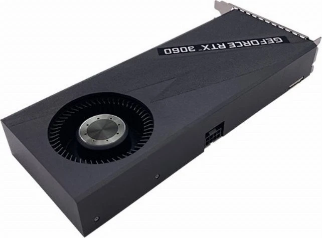 Manli GeForce RTX 3060 Blower LHR, 12GB GDDR6, HDMI, 3x DP