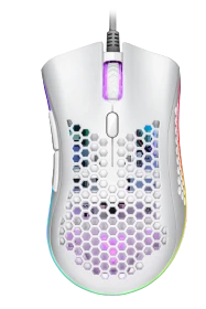 ISY IGM-4500-WT Ultralight RGB Gaming Maus weiß, USB