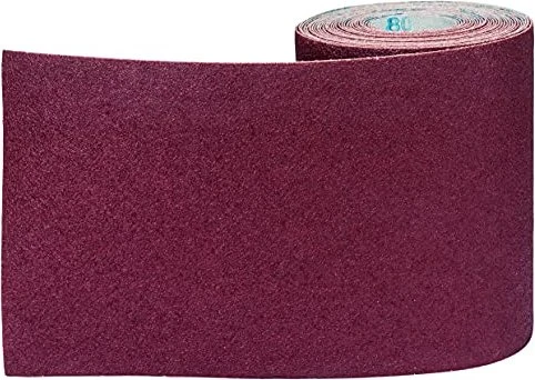 Bosch Professional J450 Expert for Wood and Paint Schleifblatt Sparrolle K80, 115mm x 5m, 1 Stück