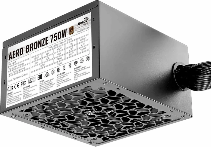 AeroCool Aero Bronze 750W, ATX 2.52