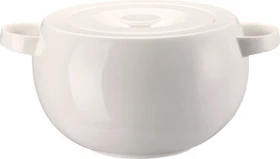 Rosenthal Brillance Bone China Weiss Schüssel mit Deckel