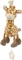 Sterntaler Giraffe Kaya Spieluhr goldbraun Vorschaubild