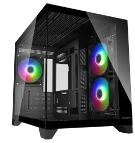 Cougar FV150 Mini, schwarz, Glasfenster (CGR-2QA6B-RGB / 382QA60.0001)