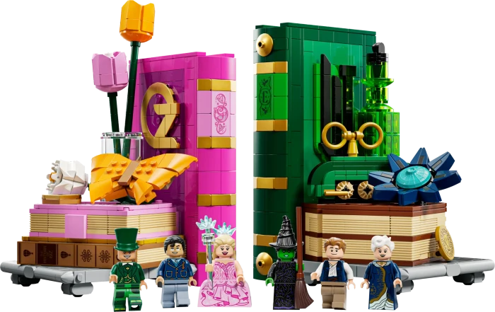 LEGO Wicked - Glinda und Elphaba Bücherstützen