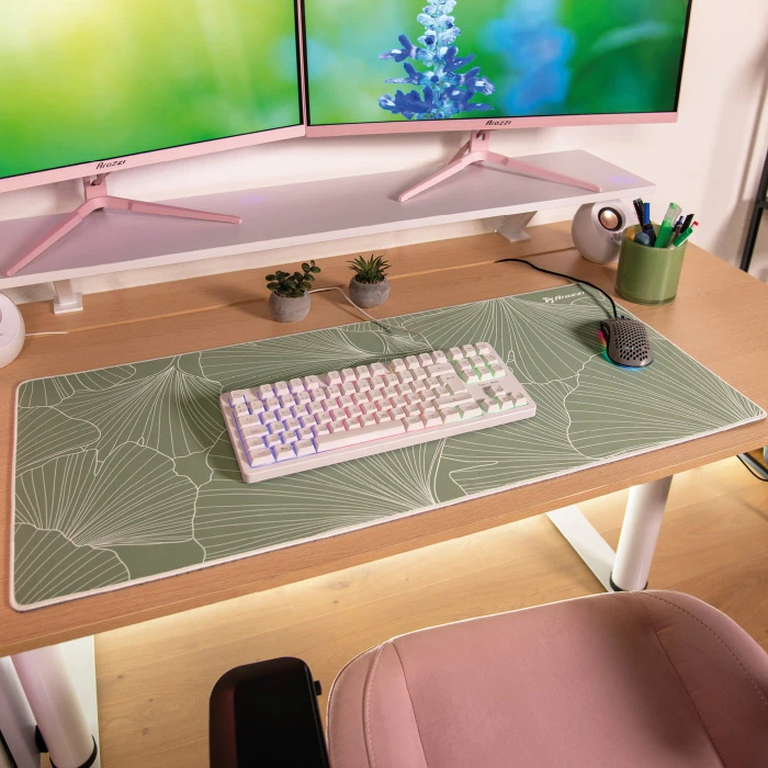 Arozzi Zona Mousepad XL, Whispering Leaves