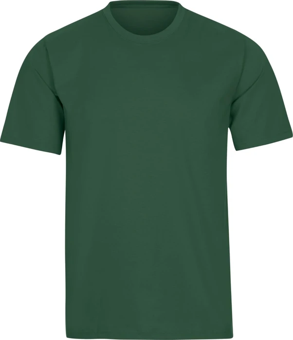 trigema Deluxe Baumwolle T-Shirt kurzarm efeu (Herren)