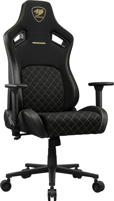 Cougar Defensor Gold F CGR-DFF-GLB Gamingstuhl, schwarz/gold (3MDFFGLB.0001) – Bild 12