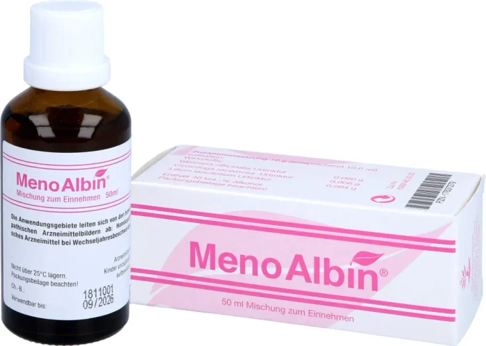 Homviora Meno Albin Tropfen, 50ml
