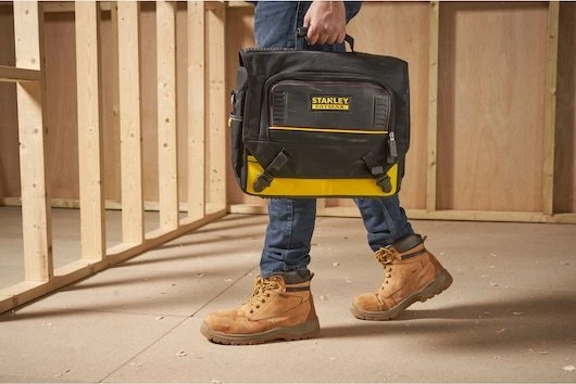 Stanley Fatmax 14" Laptop- und Werkzeugtasche, schwarz/gelb