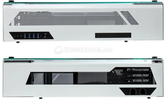 Lian Li PC-O7 weiß, Glasfenster