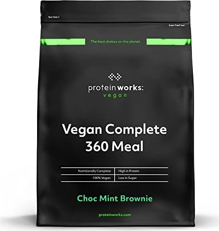 The Protein Works Complete 360 Meal Schokolade/Minze Brownie 500g