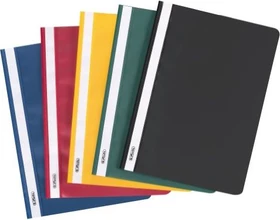 Herlitz Schnellhefter Kunststoff, A4, farbig sortiert, 10er-Pack