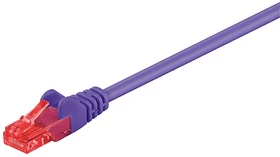 MicroConnect Patchkabel, Cat6, U/UTP, RJ-45/RJ-45, 0.5m, violett