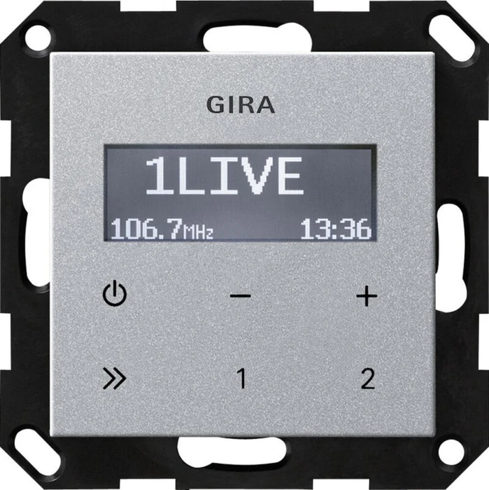 Gira System 55 Unterputz-Radio RDS