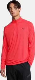 Under Armour Tech Textured Funktionsshirt langarm racer red/cardinal (Herren)