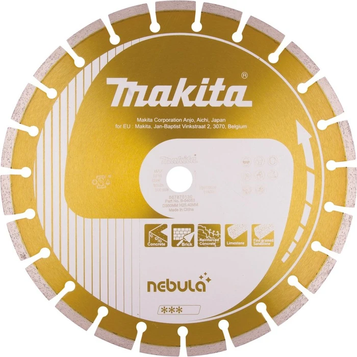 Makita Nebula Diamanttrennscheibe, 350x3x25.4mm, 1 Stück