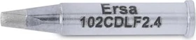 Ersa 102 Ersadur Dauerlötspitze, meißelförmig, 2.4mm