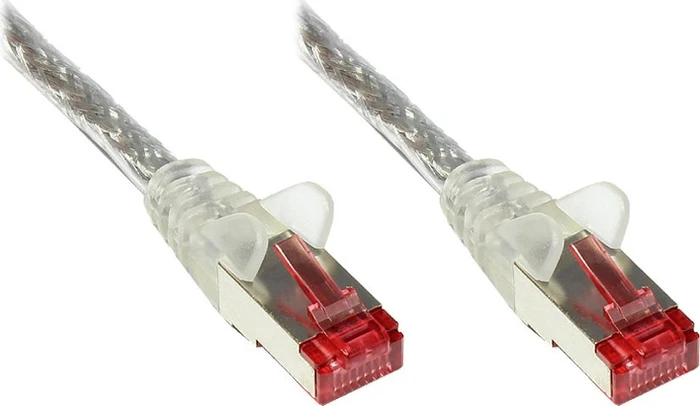 Good Connections RNS Patchkabel, Cat6, S/FTP, RJ-45/RJ-45, 0.25m, farblos