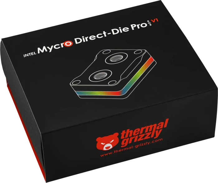 Thermal Grizzly Mycro Direct-Die PRO, Intel 1700, RGB