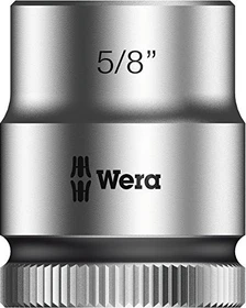 Wera 8790 HMB Zyklop Außensechskant Steckschlüssel 3/8" zöllig, 5/8"x30mm